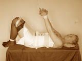 Tied up in underwear