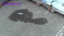 069022 Tiffany Slips Into A Builder's Yard For A Discrete Pee