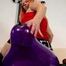 blowup two balloons, playing and popping
