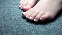 POV-Footjob - HOT BBW-MELINIA | FEET AND FUCKING