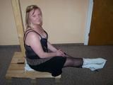 Miri sit and tied