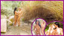 JUNGLE TRANS SEX?! CREAMPIE PUSSY IN THE FOREST!