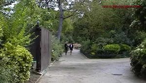 025007 Genevieve Pees In A Driveway