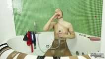Wet pantyhose fetish with Ally (video update)