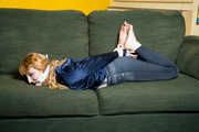 Sweet in Toes Tied Jeans Hogtie