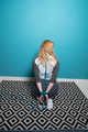 Sweet Cheeks in Teal Rope Hogtie