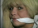 BLONDE BOMBSHELL TRACY IS SPONGE STUFFED AND CLEAVE GAGGED (D36-8)