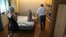 Gina and Stefanie – Hogtie Challenge, Part 1 of 6