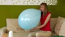 Blow2Pop blue U16 balloon