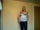Miri cuffed in front and back