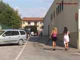 016133 Eve Takes A Daring Emergency Pee In The Supermarket Drain