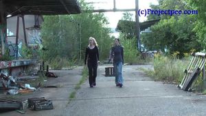 069016 Tiffany Pees In The Derelict Factory