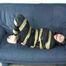 Get 3 classic archive videos with Katharina bound and gagged in shiny nylon rainwear