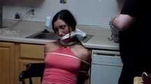 Wenona Tied Up in Kitchen, Part 2