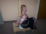 Miri sit and tied