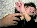 48 Yr OLD WAITRESS CABLE TIED, MOUTH STUFFED & HANDGAGED (D15-17)