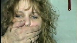 19 Yr OLD SINGLE MOM CLEAVE, BALL & HAND-GAGGED WHILE BOUND IN CHAIR (D33-1)