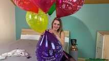 sexy popping helium bouquet of crystal U16 HB balloons