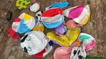 trying to sit2pop and using the heels to destroy beach balls