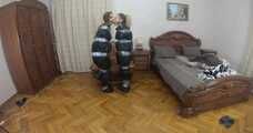 Kamilla and Talika06 - Both trash bag packed (BTS video)