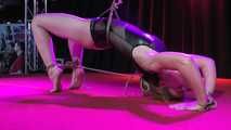 Predicament Extreme Bondage Challenge at BoundCon XIV - Rija Mae & Muriel La Roja 
