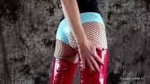Meine blaue Hotpants