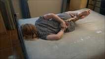 Gina and Stefanie – Hogtie Challenge, Part 3 of 6