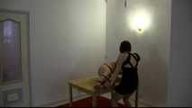 Afsana brutally Hogtied
