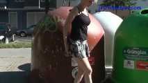069019 Tiffany Takes A Very Daring Pee In The Street