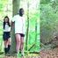 Filled with piss in the forest and jerked off