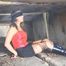 Susanne tied up with handcuffs PICS