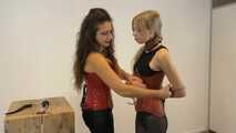 Vanessa brown corset