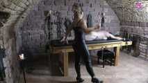 #Rack #Bullwhip and #electroplay till jerk off
