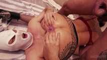 Piss filling for Jenny and her piss hole