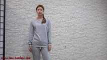 Prisoner in handcuffs and legirons