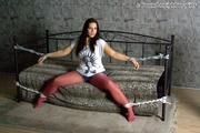 Yvonne for the first time tied up part 3
