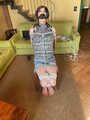 Chairtied and penisgagged
