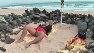 On the beach of Fuerteventura