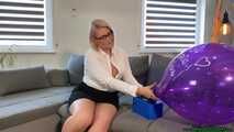 sexy Blow2Pop teaching purple TT17 *ILY* with miss Tatjana