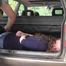 Lady X im hogtie mit Tüchern 1/2