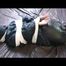 04:30 Min. video with Jill tied and gagged in shiny nylon rainwear