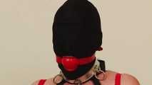 Office Slave in Hood and Ballgag has Bondage Orgasm - Lorelei - Extra Orgasm