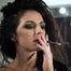 Look at the lovely Daria smoking a strong black Russian 100s cigarette in this closeup video