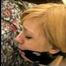 23 YR OLD AIRLINE FLIGHT ATTENDANT  HAS BEEN TAKEN HOSTAGE, BANDANNA CLEAVE GAGGED & CHAIR TIED WITH THIN ROPE (D70-13)