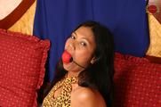Asian Girl Kung Cuffed and Hogtied (Photos + Videoclip)
