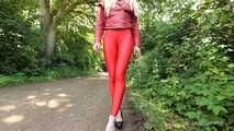 Walk in red leggings - 1st part