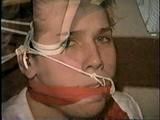 BONDAGE CUSTOM #9-B  TOES-TIED & BALL-GAGGED 