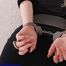 Hot girl handcuffed and hogtied