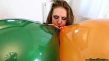 double Blow2Pop orange and green TT17