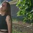 18 y.o. Margarita is smoking three cork 120mm cigarettes outdoors